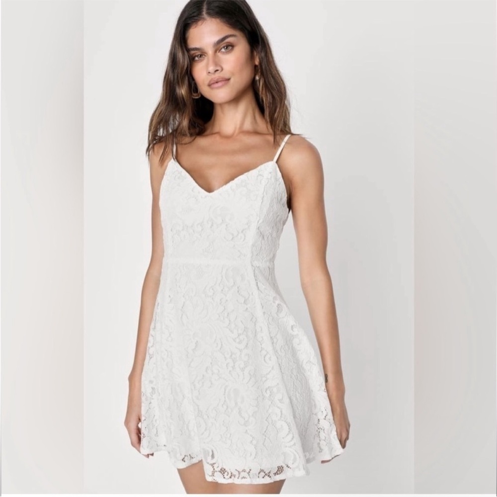 Lulus Lace Dress - Picture 4 of 4